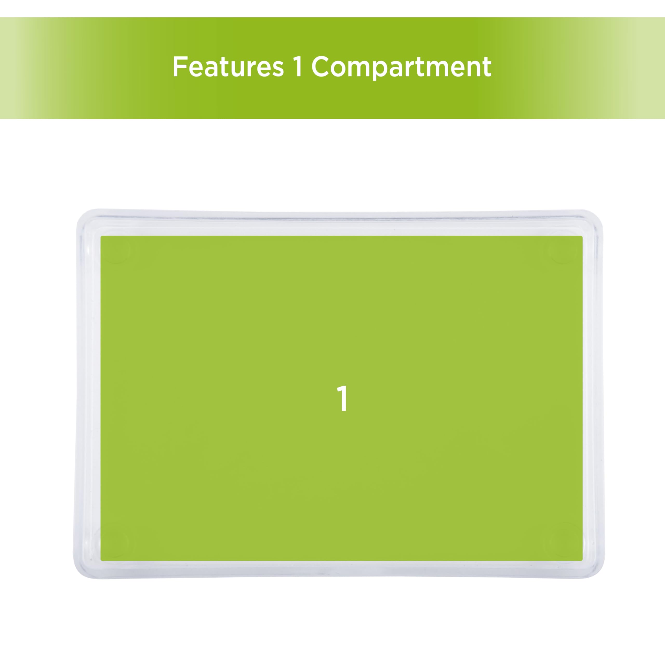 Kenney Storage Made Simple Countertop Trinket and Jewelry Tray, Clear, - Image 4