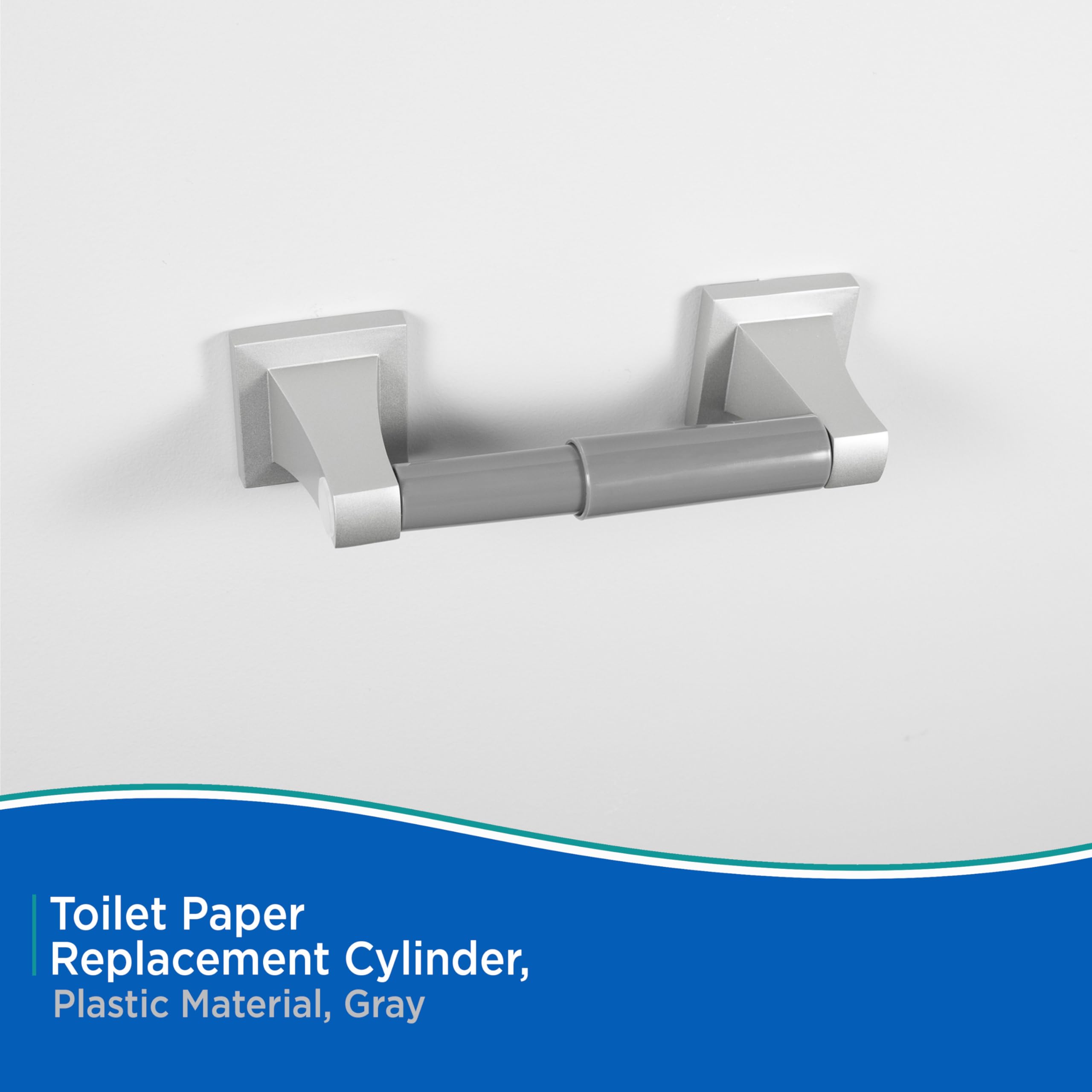 Kenney® Toilet Paper Replacement Cylinder, Gray - Image 3