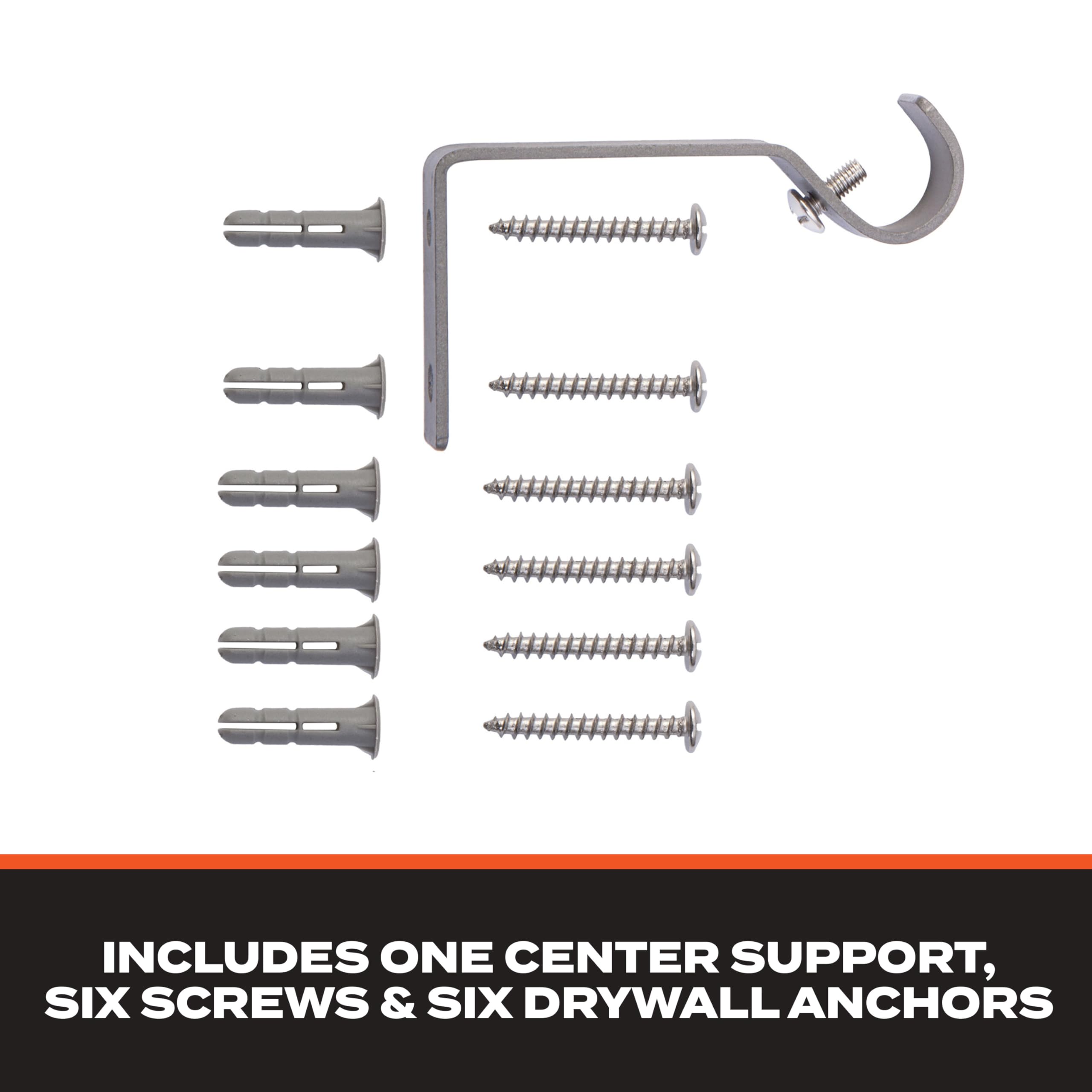 Sun Zero SN47071 Bronn Industrial Pipe Blackout Wrap Around Curtain Rod, 36-66" Adjustable Length, Polished Pewter Finish, 3/4" Diameter Textured Steel Tube - Image 7